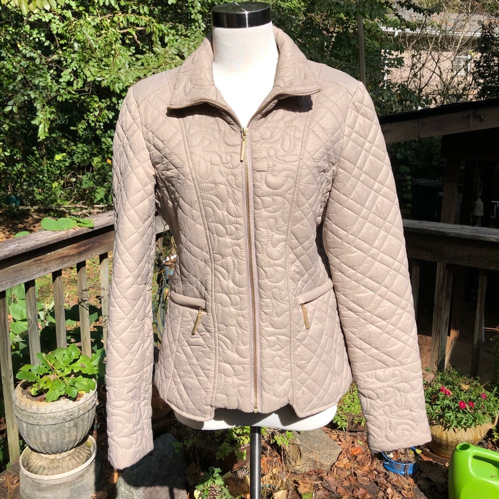 Tahari quilted jacket